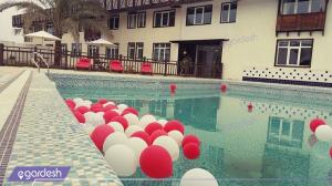 نمای ساختمان هتل ریم رام عسلویه