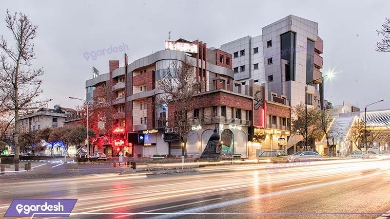 نمای ساختمان هتل سی برگ