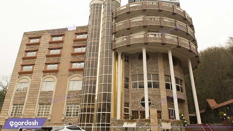 نمای ساختمان هتل شهاب ناهار خوران