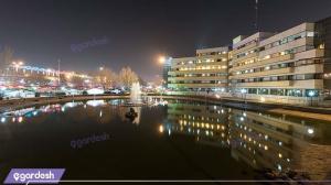 محوطه هتل پارس مشهد