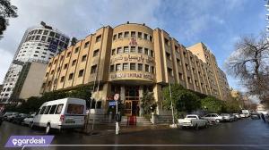 نمای ساختمان هتل پارسیان شیراز