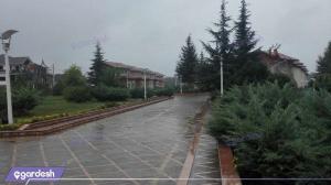 محوطه هتل پارسیان کلاردشت