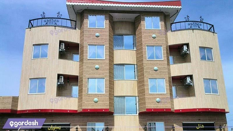 نمای ساختمان هتل پرشین