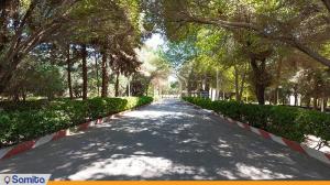 محوطه مجتمع اقامتی کاروان