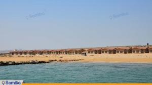 نمای ساختمان مجتمع اقامتی ساحل طلائی