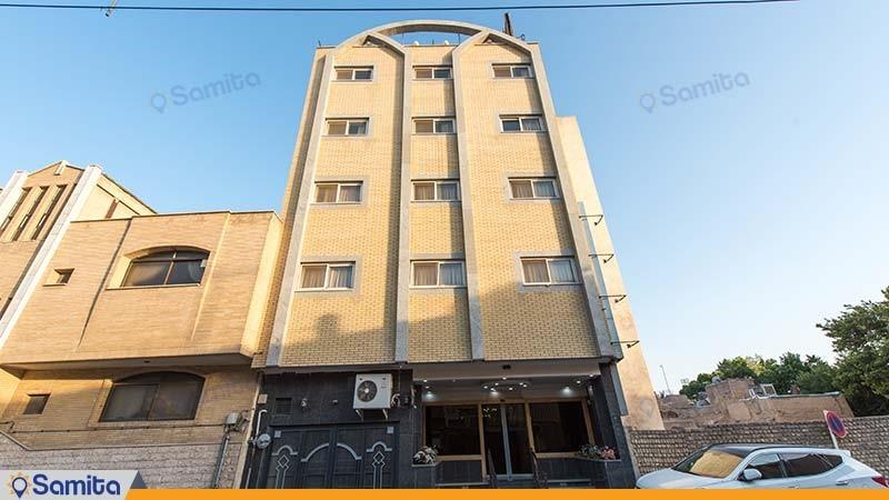 نمای ساختمان هتل صبا