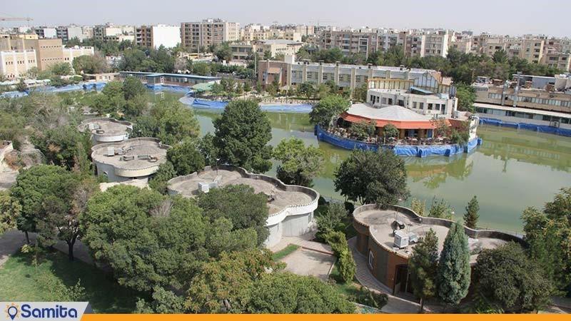 نمای ساختمان مجتمع اقامتی مهر و ماه