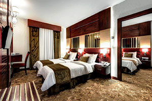 اتاق کانکت 5 تخت هتل الماس مشهد