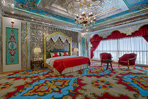 سوئیت پرزیدنتال سبک صفویه هتل الماس 2 مشهد