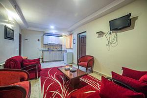 آپارتمان یک خوابه پنج نفره هتل آپارتمان افرا مشهد 1