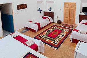 اتاق چهار تخت (لادن) سرای سنتی شعرباف یزد