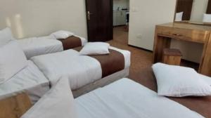 سوئیت پنج نفر (تخت توئین + سه کاناپه تخت شو)