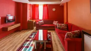 هتل آپارتمان جهان نما شیراز سوئیت یک خواب چهار تخت(یک تخت دبل+کاناپه)