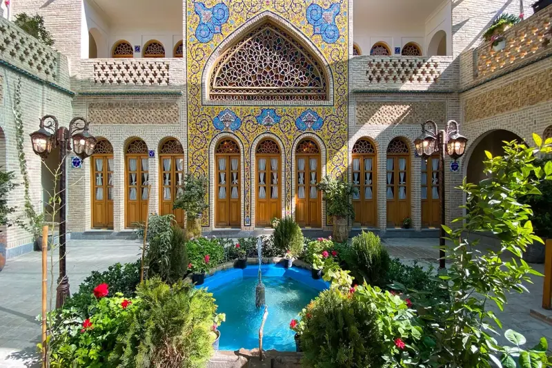 فضای داخلی هتل گل آرا اصفهان