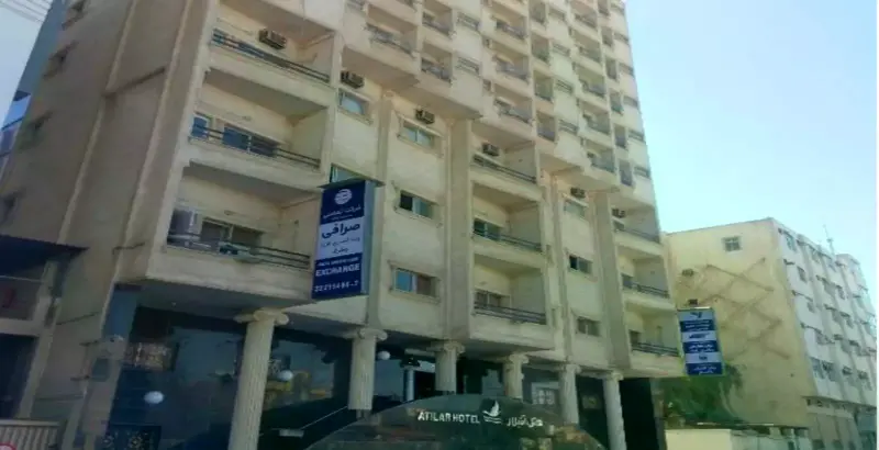 نمای بیرونی هتل آتیلار بندرعباس