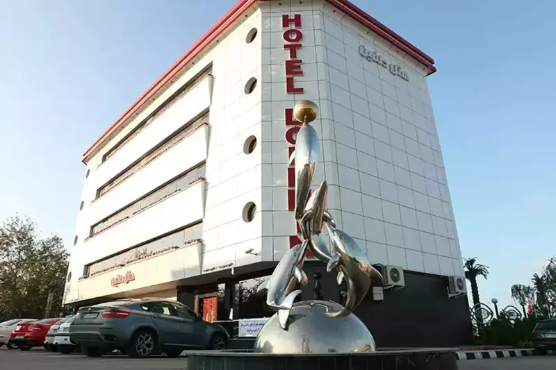 نمای بیرونی هتل دلفین بندر انزلی