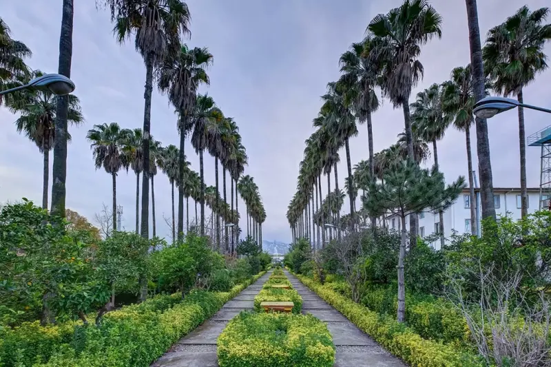 نمای بیرونی هتل کوثر رامسر