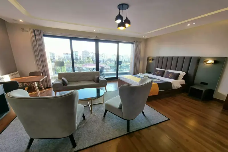 اتاق هتل ملورین انزلی