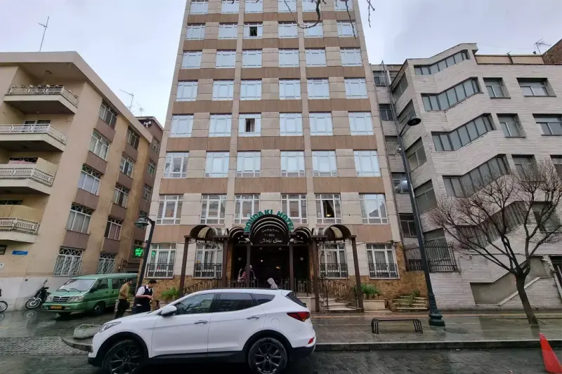 نمای بیرونی هتل رودکی تهران