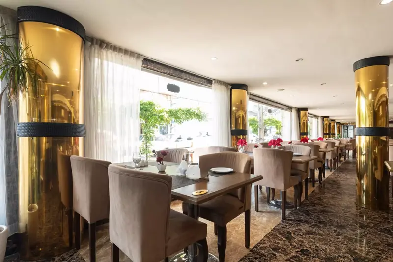 رستوران هتل پامچال رشت