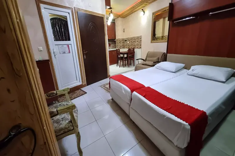 اتاق هتل آپارتمان صبوری رشت