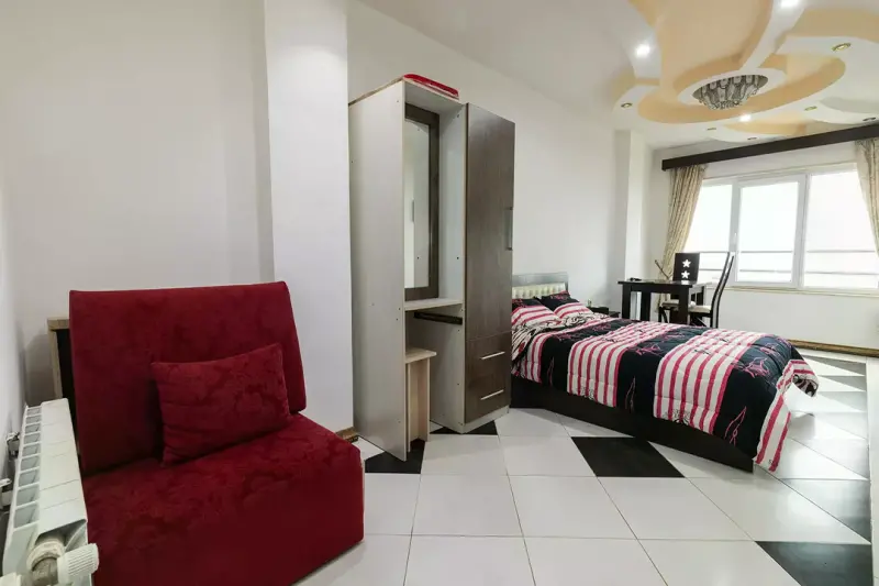 اتاق هتل آپارتمان سفیر بندر انزلی