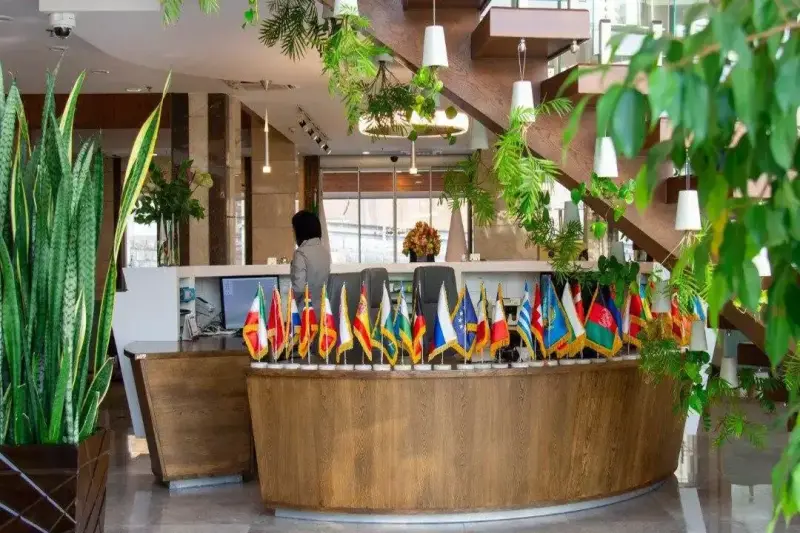 پذیرش هتل آپارتمان وزرا تهران