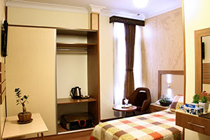  Single room, Pamchal Hotel, Tehran