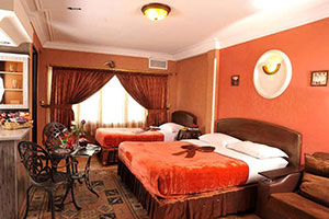  3-bed room, Elian Hotel, Tehran