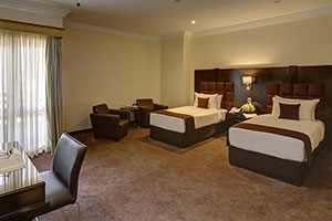  Twin room in the Grand Tehran Hotel