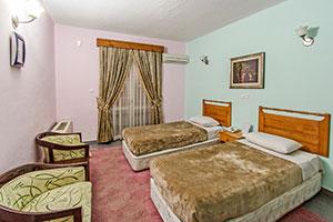  Twin room facing the sea, Jahanbadi Hotel, Noone Bandar Anzali 1