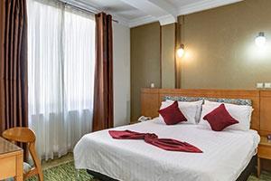  Double room in the Jahangardi Naharkhoran Hotel, Gorgan