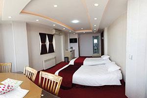  Special triple room at Deniz Hotel, Bandar Anzali