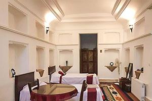  Twin bed room in the traditional Sherbaf House in Yazd