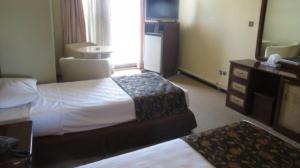  Parsian Azadi Hotel Yasuj, two twin beds