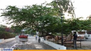 Top Rose Hotel Kish Area Top Rose Hotel grounds