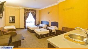 Quadruple room in Arsh Hotel Mashhad Arsh Hotel Quadruple Room