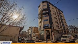  View of the Haft Aseman Hotel building