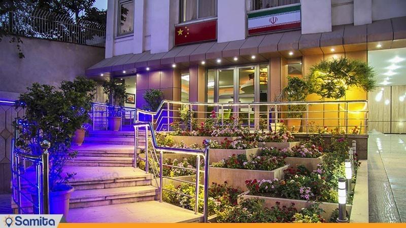  Exterior of the Silk Road Apartment Hotel building