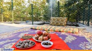 پذیرایی اقامتگاه بوم گردی شاهدان