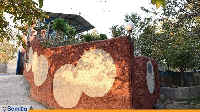 نمای ساختمان اقامتگاه بوم گردی شاهدان