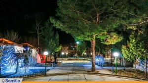 مساحات خضراء فندق جهانكردي ماهان