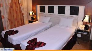 غرفة التوأم فندق ديبلمات مشهد