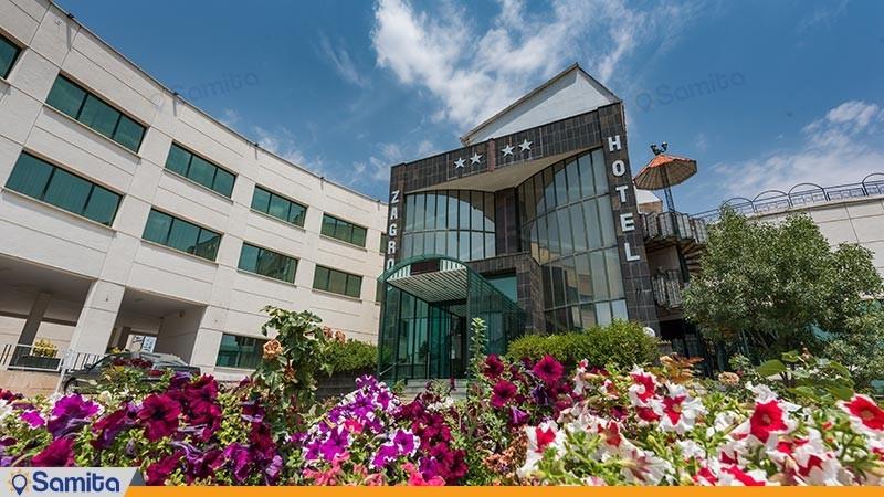 نمای ساختمان هتل بین المللی زاگرس