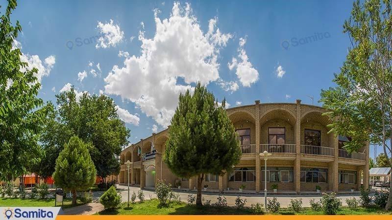 نمای ساختمان هتل جهانگردی بسطام