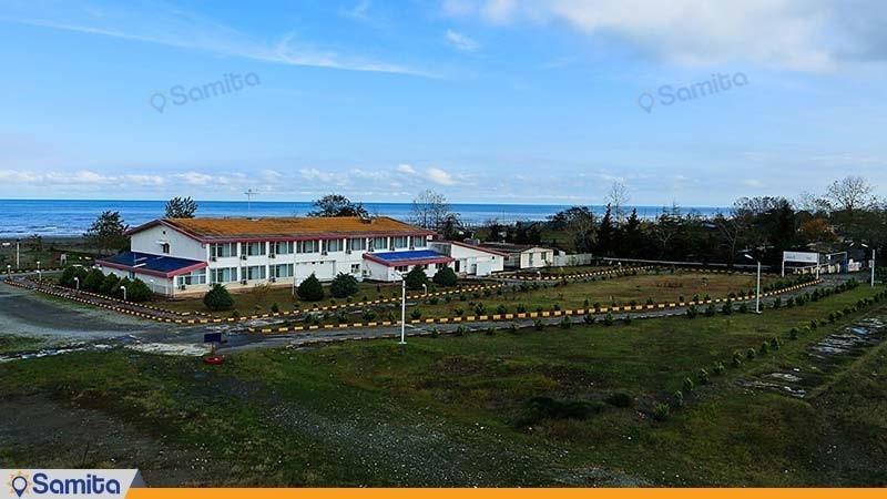 نمای ساختمان هتل جهانگردی نمونه