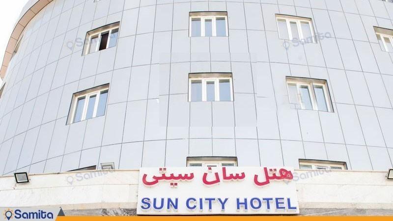 نمای ساختمان هتل سان سیتی