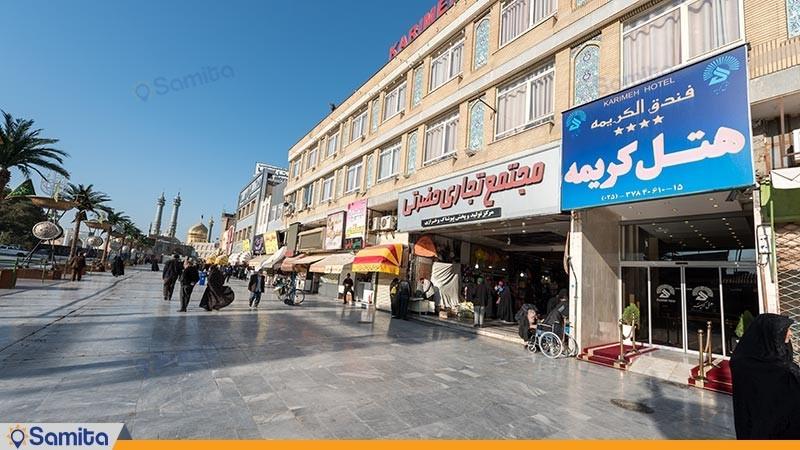 نمای ساختمان هتل کریمه