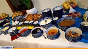 میز صبحانه هتل کپری